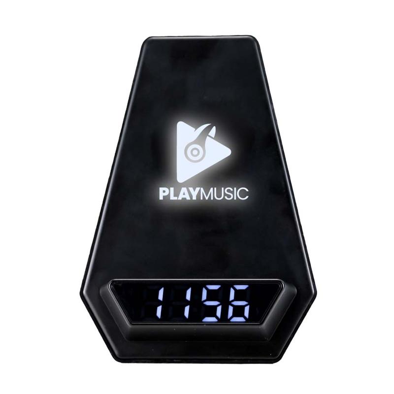 Multi-Function Wireless Charger Bluetooth Speaker With Digital Clock